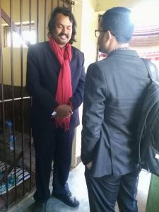 कस्टडी में सीके राउत 