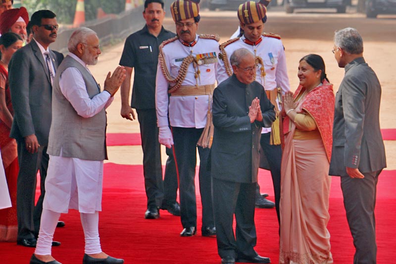 Bidya-Devi-Bhandari-India-visit-1