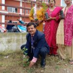 पुस्तकालय दिवस के पूर्व सन्ध्या पर त्रि.वि. केन्द्रीय पुस्तकालय विभिन्न कार्यक्रम के साथ किया वृक्षारोपण