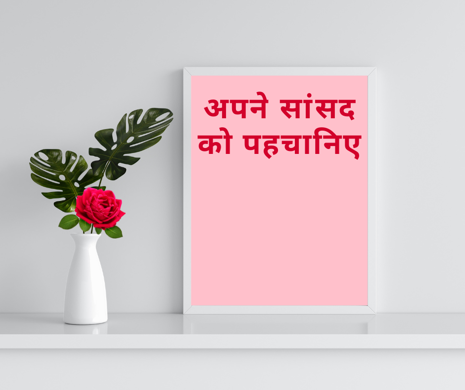 अपने सांसद को पहचानिए